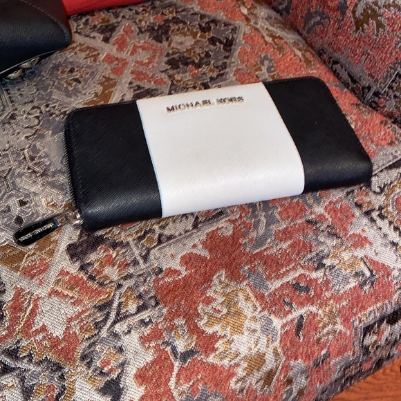 Michael Kors crossbody/shoulder bag & wallet saffiano leather - Picture 11 of 16